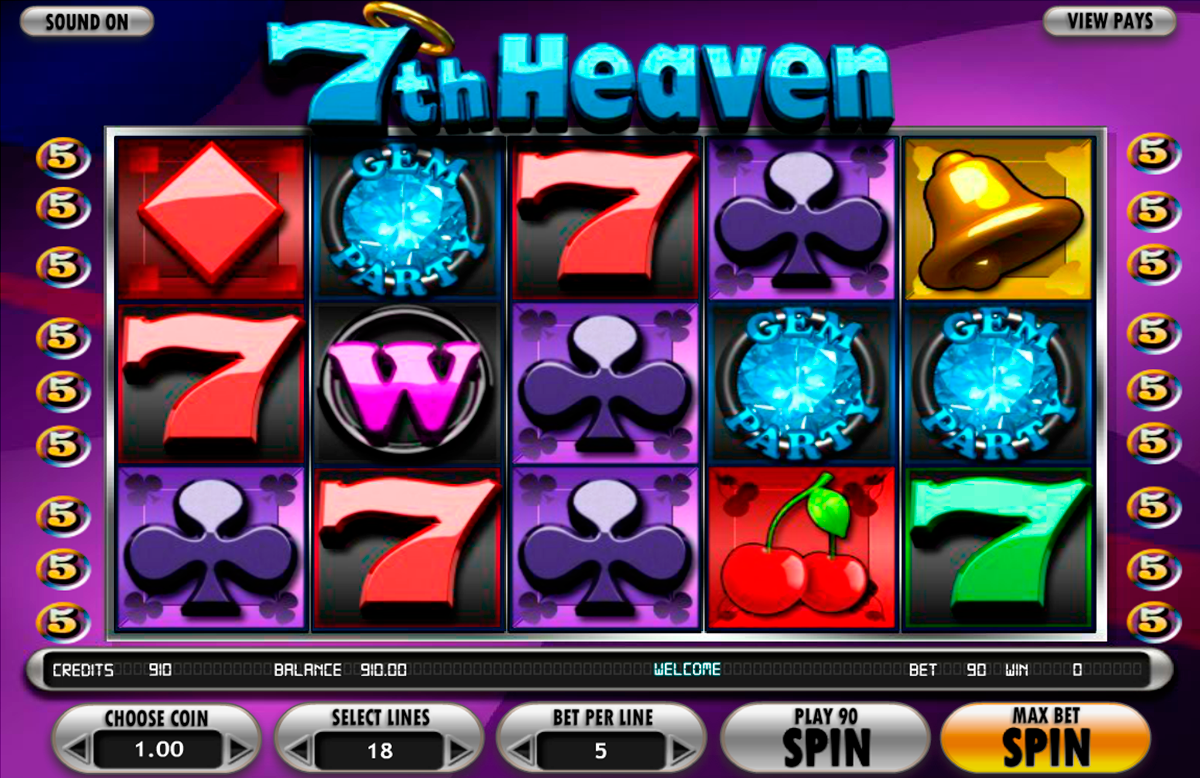 7th heaven betsoft игровой автомат 