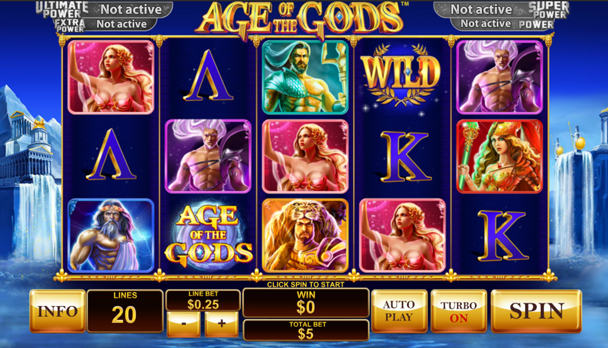 age of the gods playtech игровой автомат 