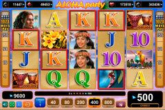 aloha party egt игровой автомат 