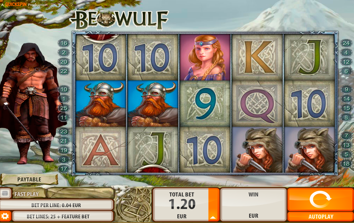beowulf quickspin игровой автомат 
