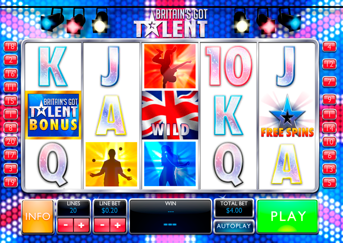 britains got talent playtech игровой автомат 