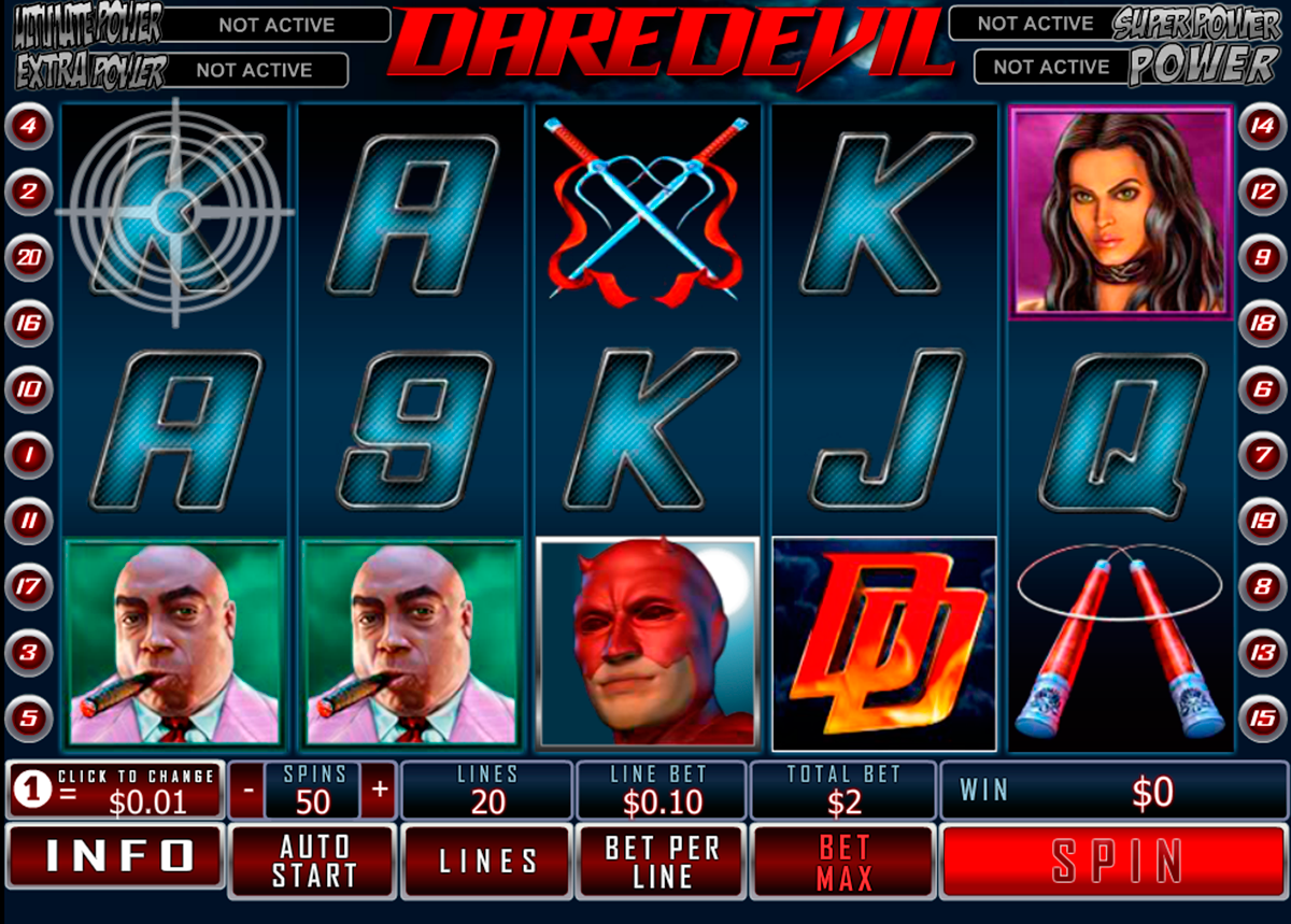 daredevil playtech игровой автомат 