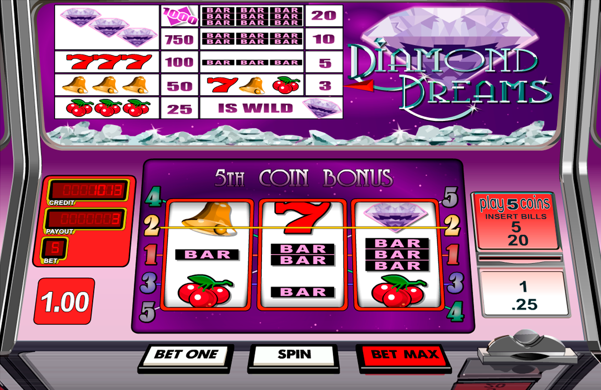 diamond dreams betsoft игровой автомат 