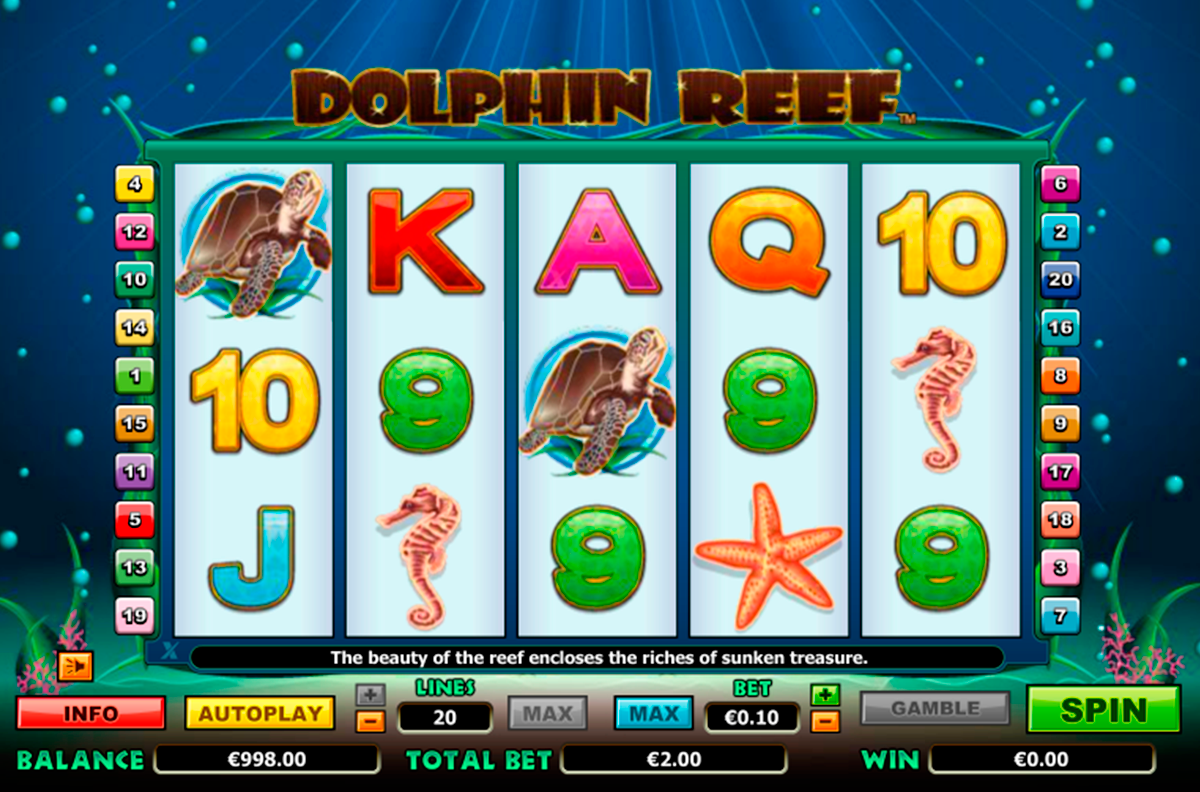 dolphin reef nextgen gaming игровой автомат 