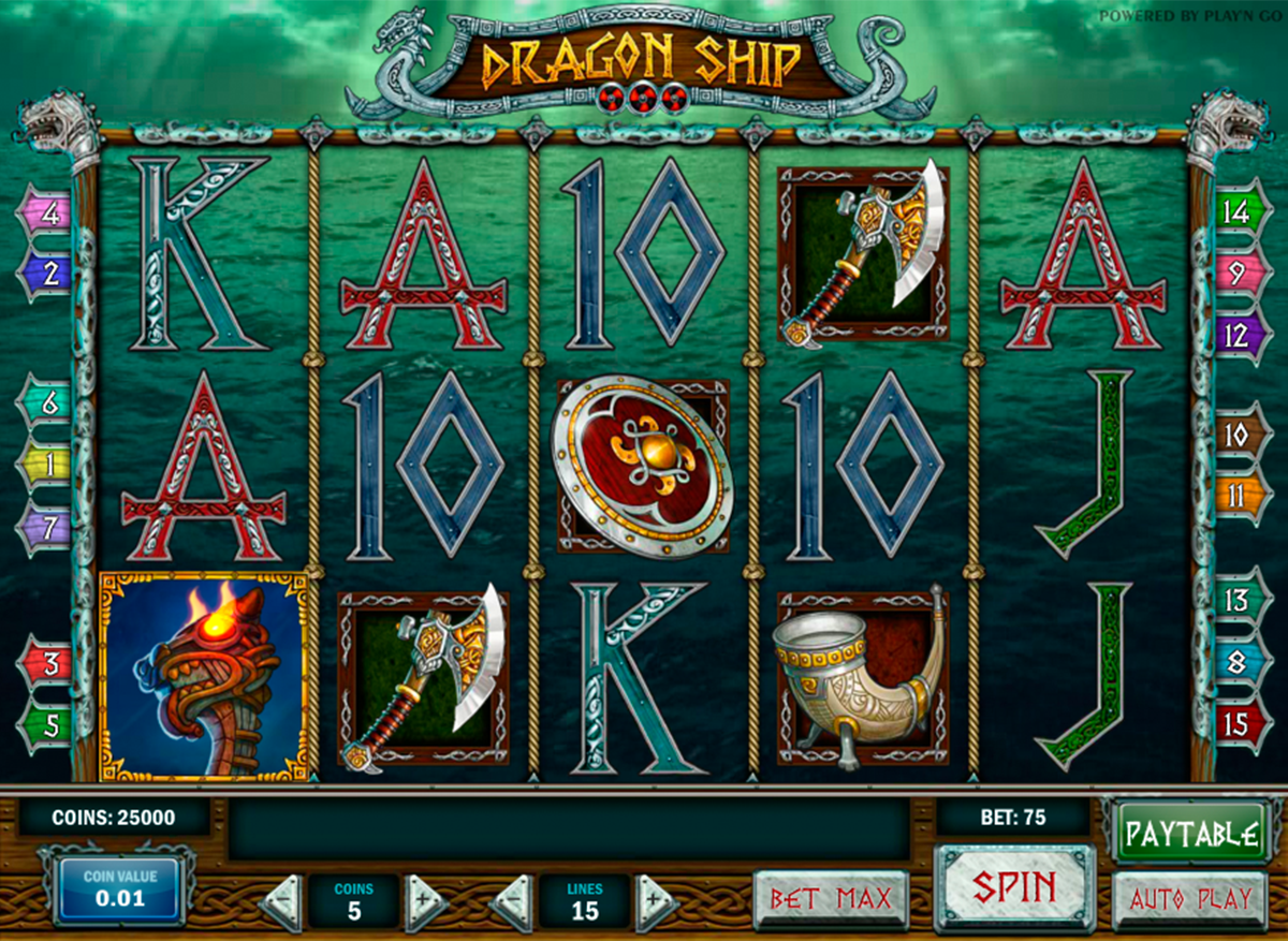 dragon ship playn go игровой автомат 