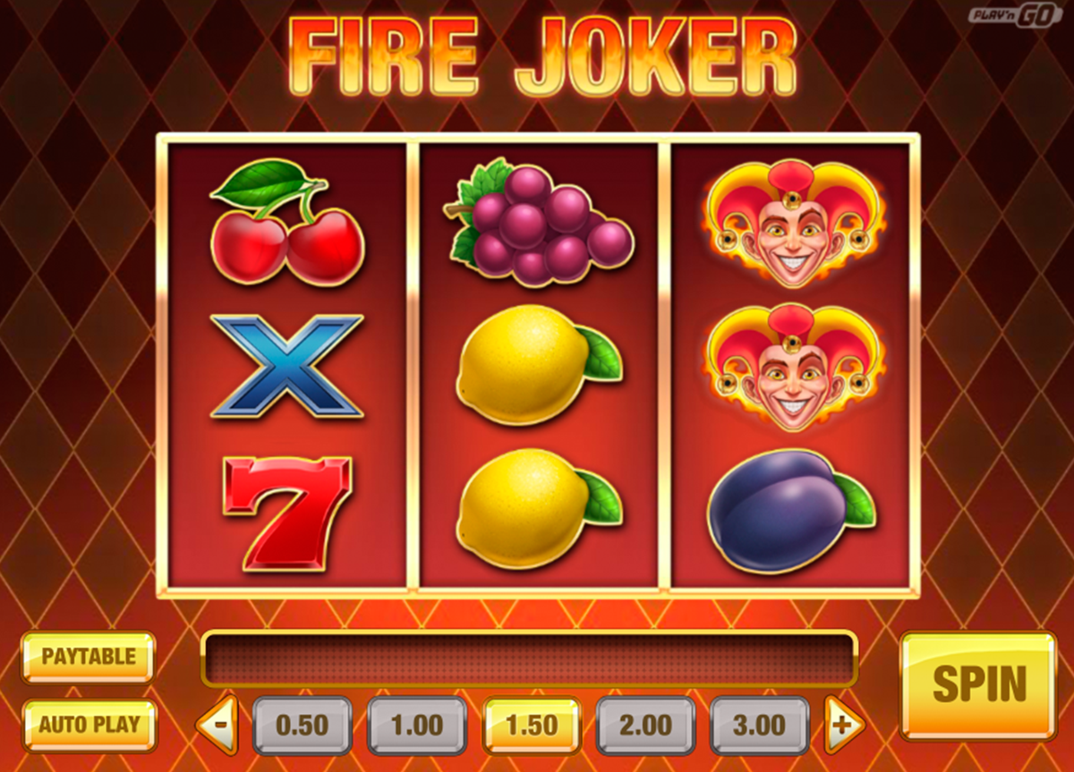 fire joker playn go игровой автомат 