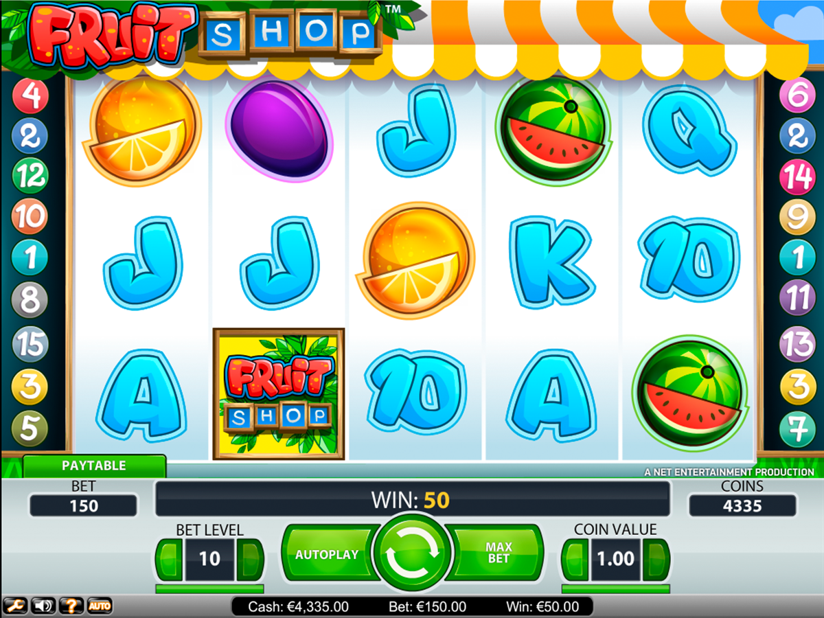fruit shop netent игровой автомат 