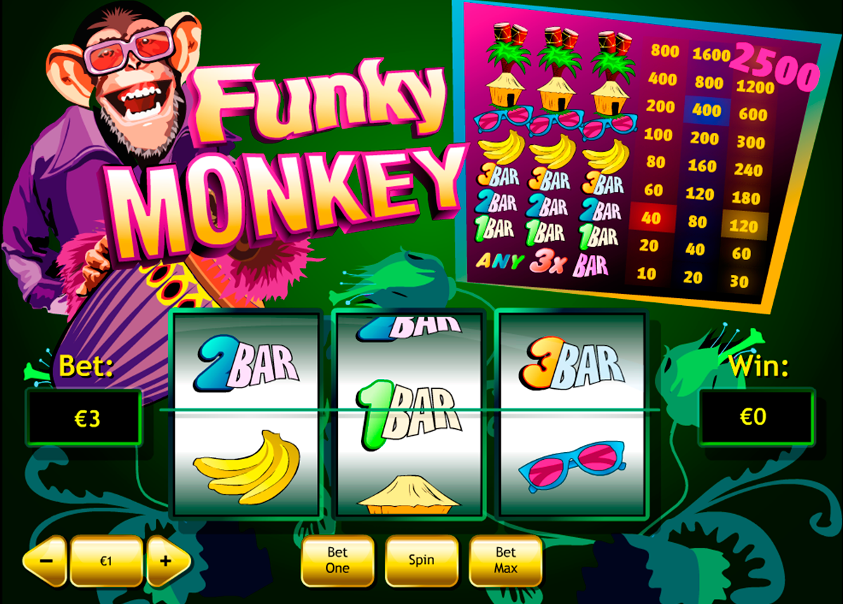 funky monkey playtech игровой автомат 