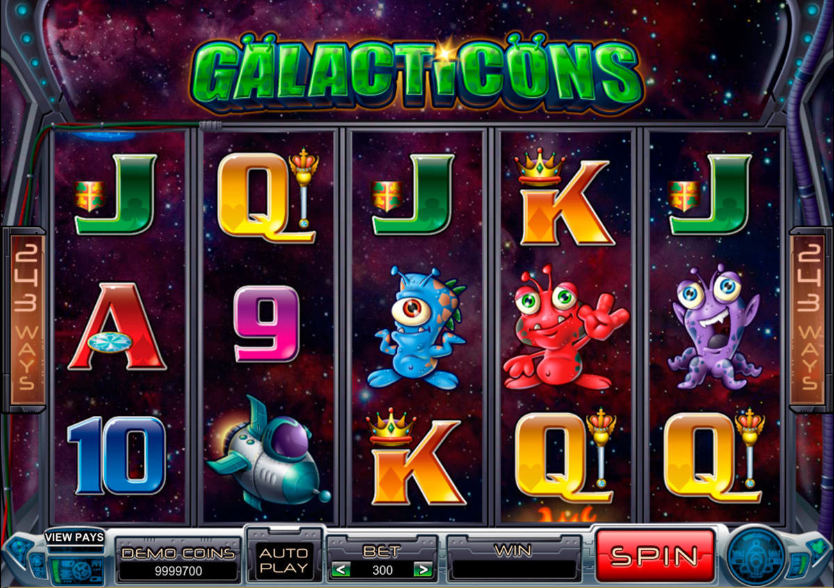 galacticons microgaming игровой автомат 