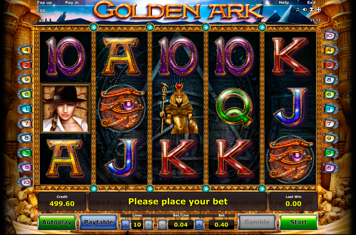 golden ark novomatic игровой автомат 