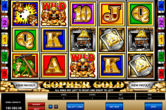 gopher gold microgaming игровой автомат 