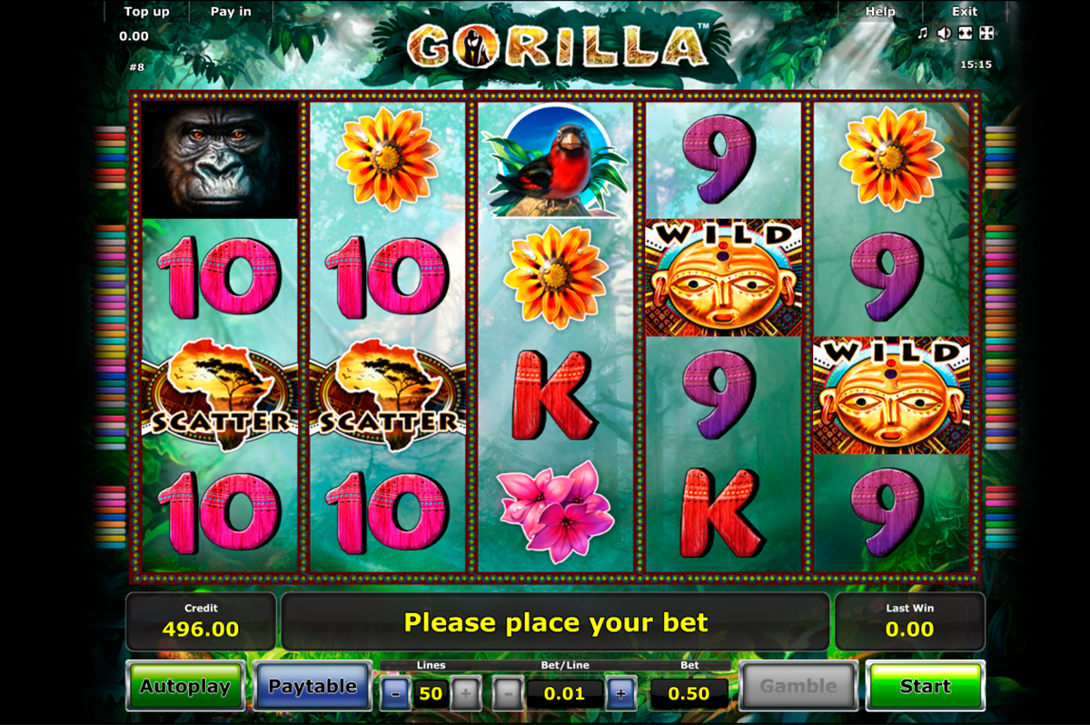 gorilla novomatic игровой автомат 