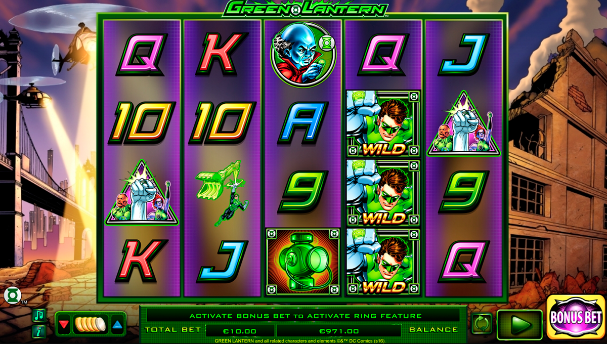 green lantern nextgen gaming игровой автомат 