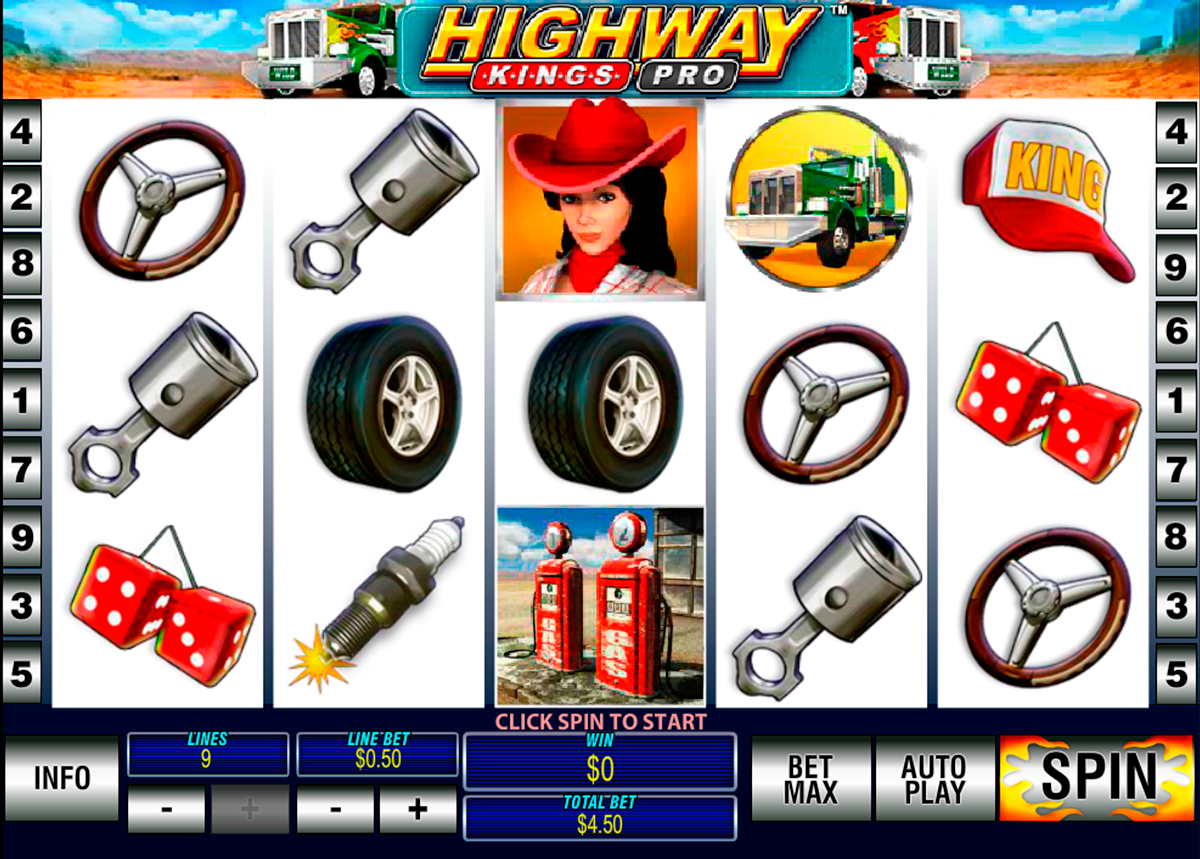 highway kings pro playtech игровой автомат 