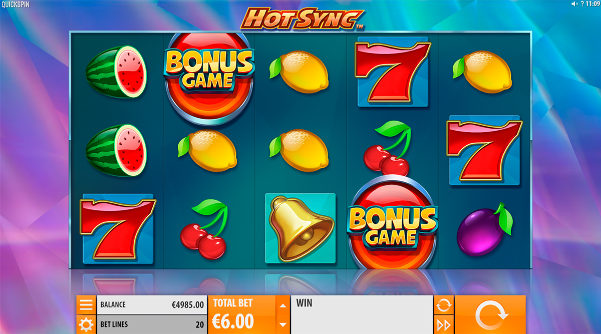 hot sync quickspin игровой автомат 