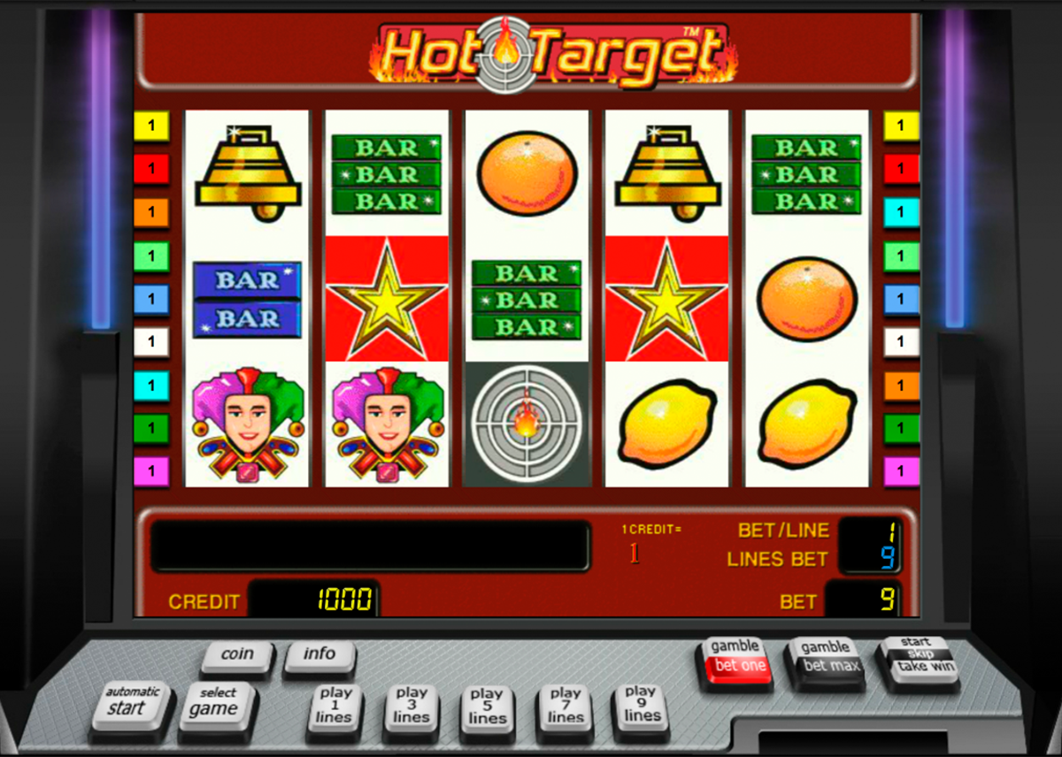 hot target novomatic игровой автомат 
