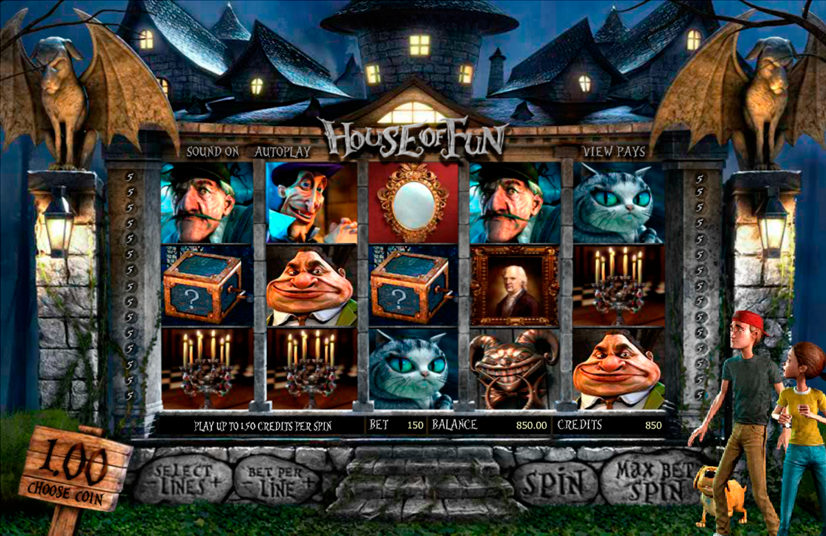 house of fun betsoft игровой автомат 