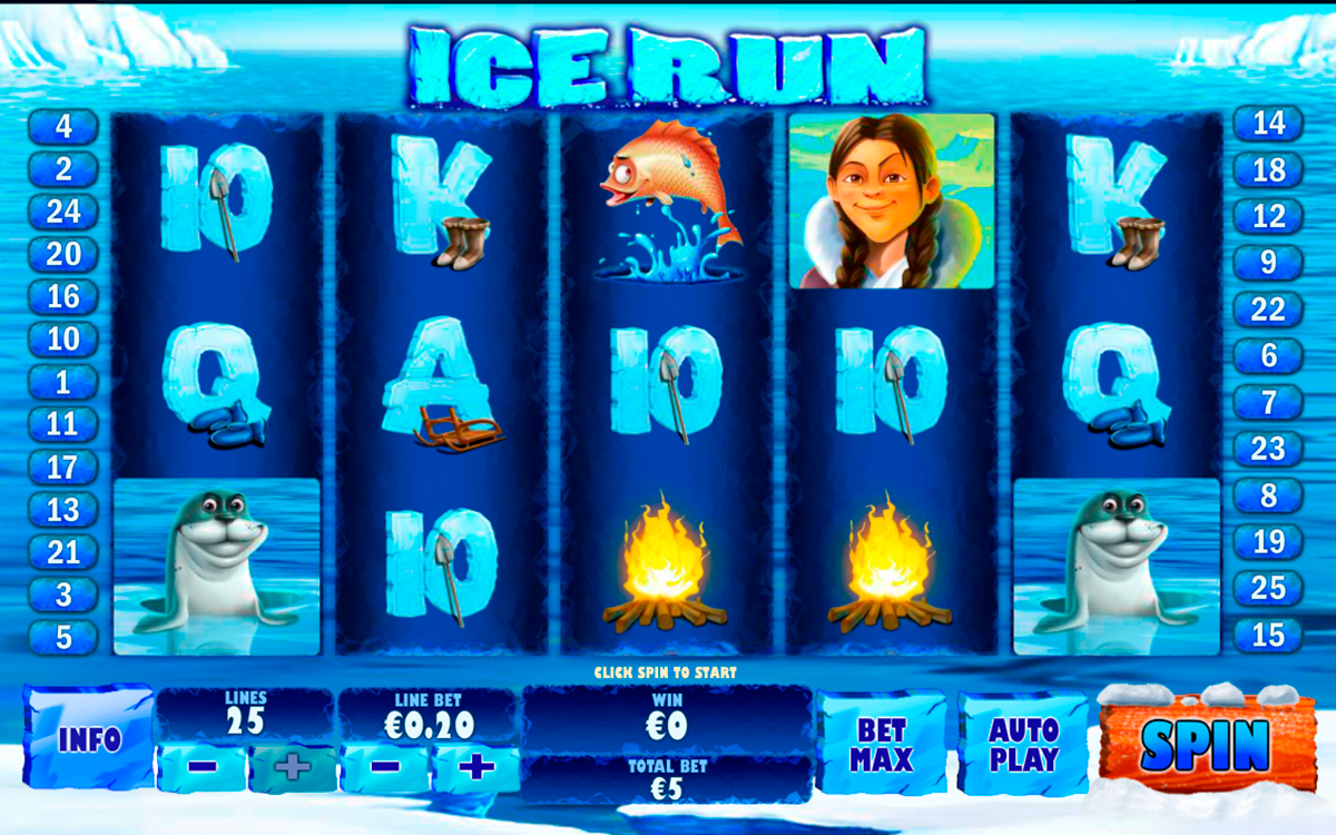 ice run playtech игровой автомат 