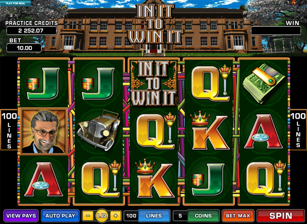 in it to win it microgaming игровой автомат 