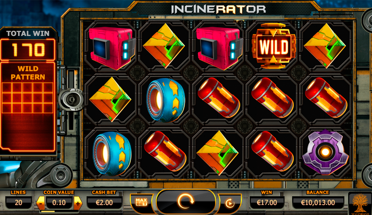 incinerator yggdrasil игровой автомат 