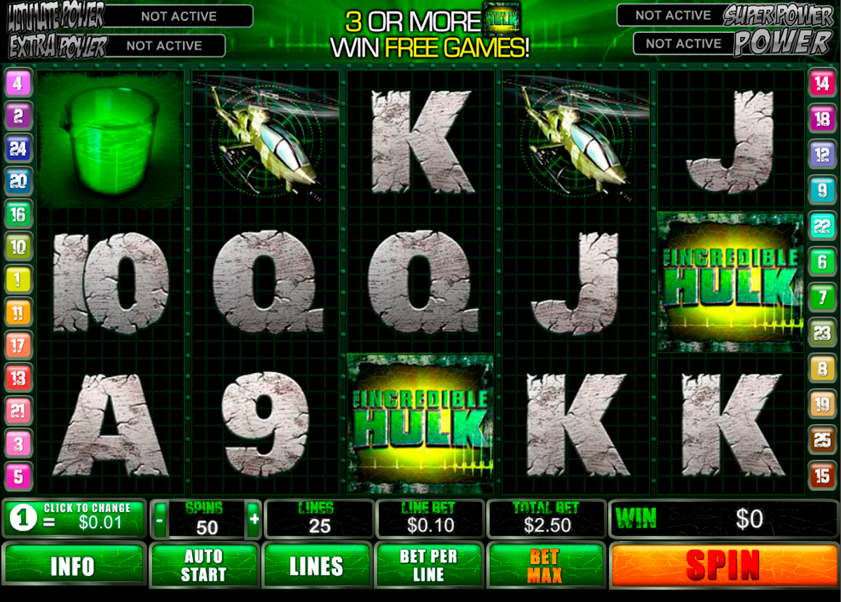 incredible hulk playtech игровой автомат 