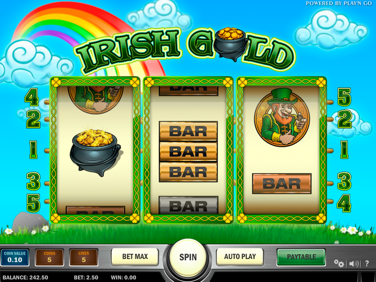 irish gold playn go игровой автомат 