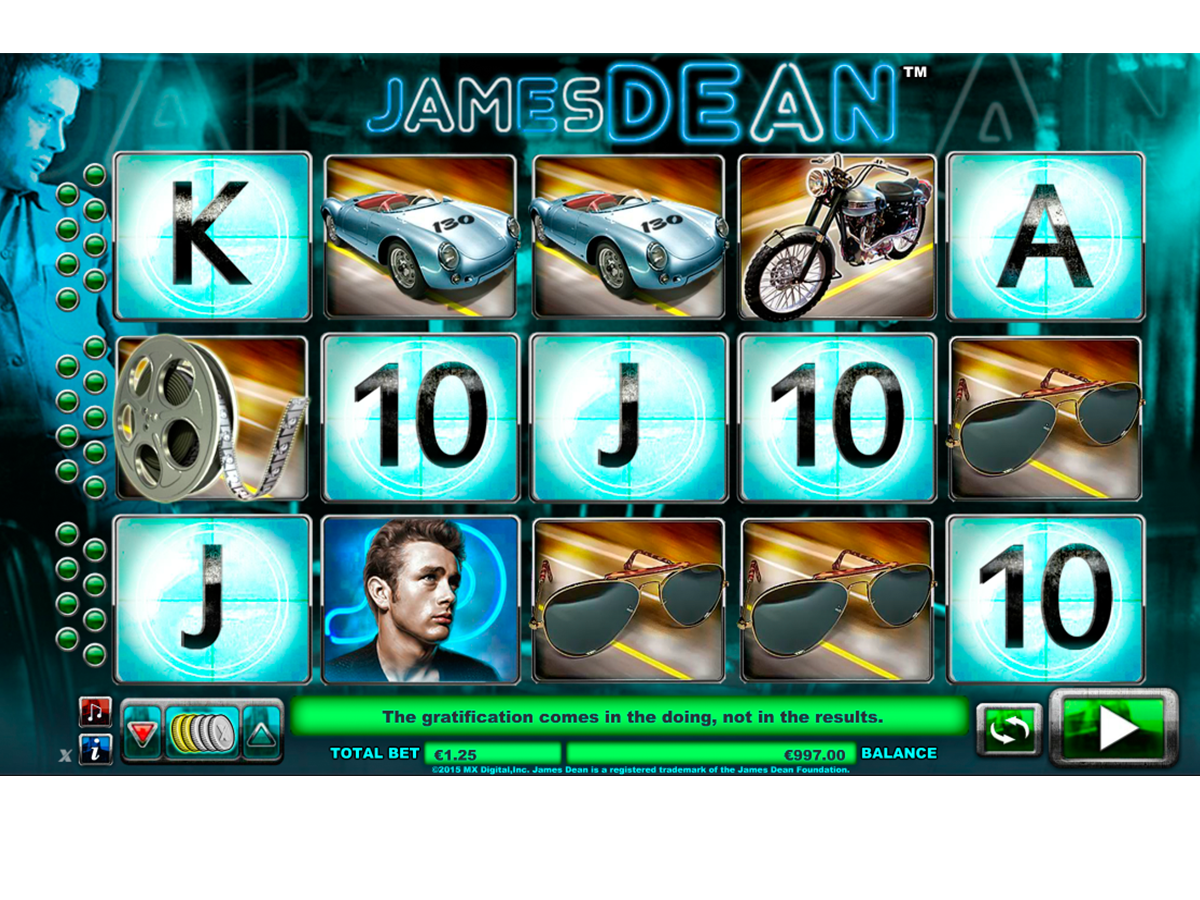 james dean nextgen gaming игровой автомат 