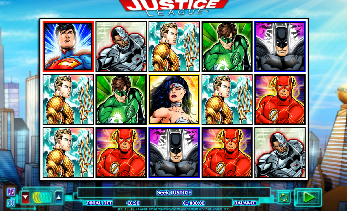 justice league nextgen gaming игровой автомат 