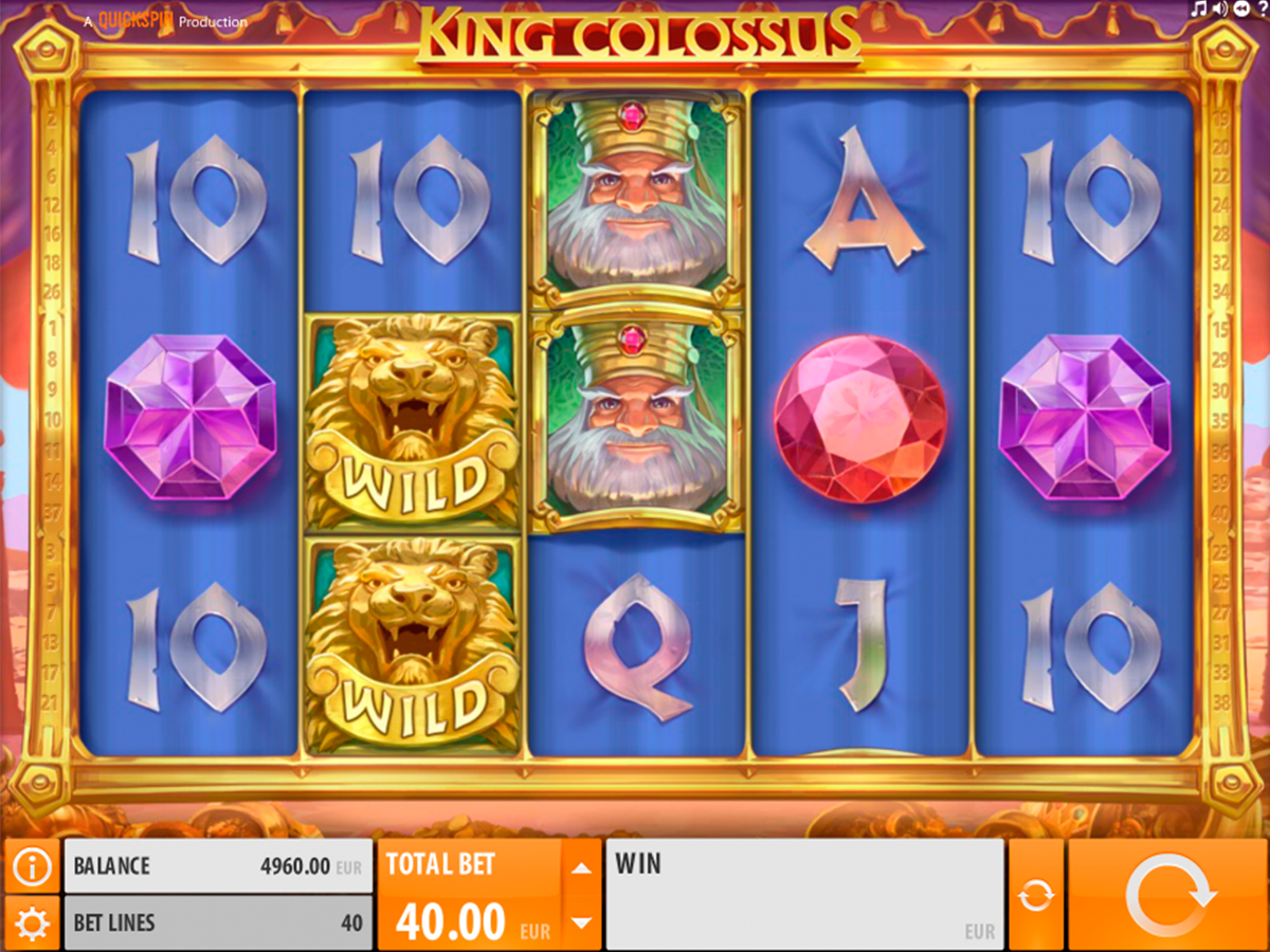 king colossus quickspin игровой автомат 
