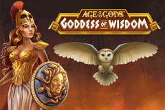 logo age of the gods goddess of wisdom playtech слот 