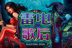 logo electric diva microgaming игровой автомат 