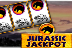 logo jurassic jackpot microgaming слот 
