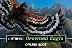 logo untamed crowned eagle microgaming слот 