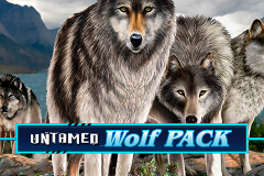 logo untamed wolf pack microgaming слот 