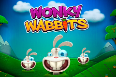 logo wonky wabbits netent слот 