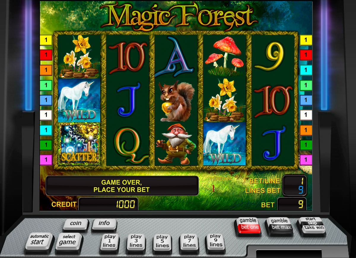 magic forest novomatic игровой автомат 
