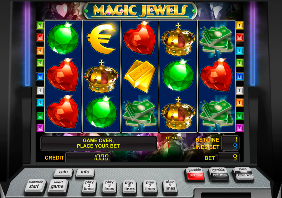 magic jewels novomatic игровой автомат 