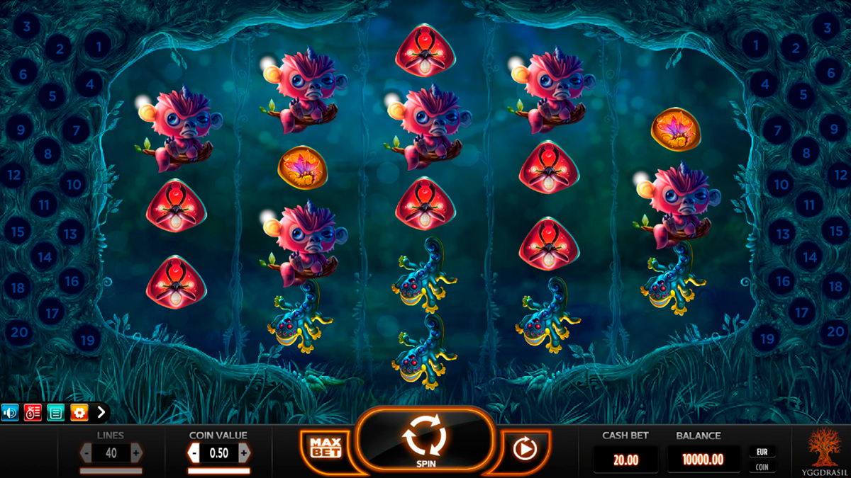 magic mushrooms yggdrasil игровой автомат 