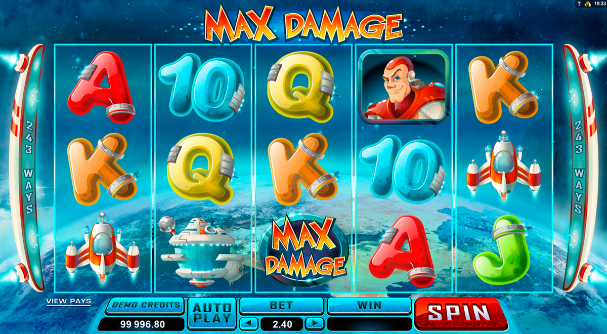 max damage microgaming игровой автомат 
