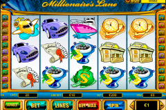 millionaires lane playtech игровой автомат 