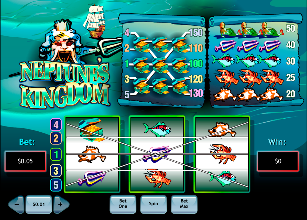 neptunes kingdom playtech игровой автомат 