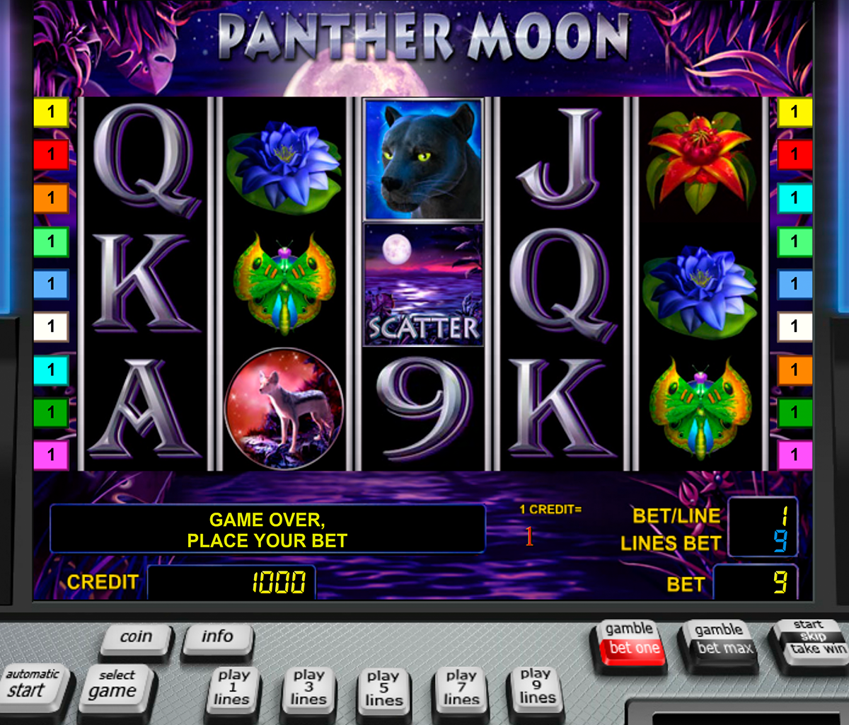 panther moon novomatic игровой автомат 