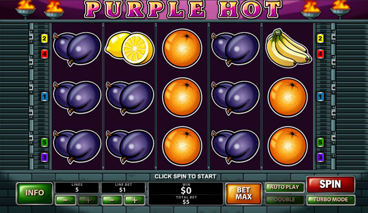 purple hot playtech игровой автомат 