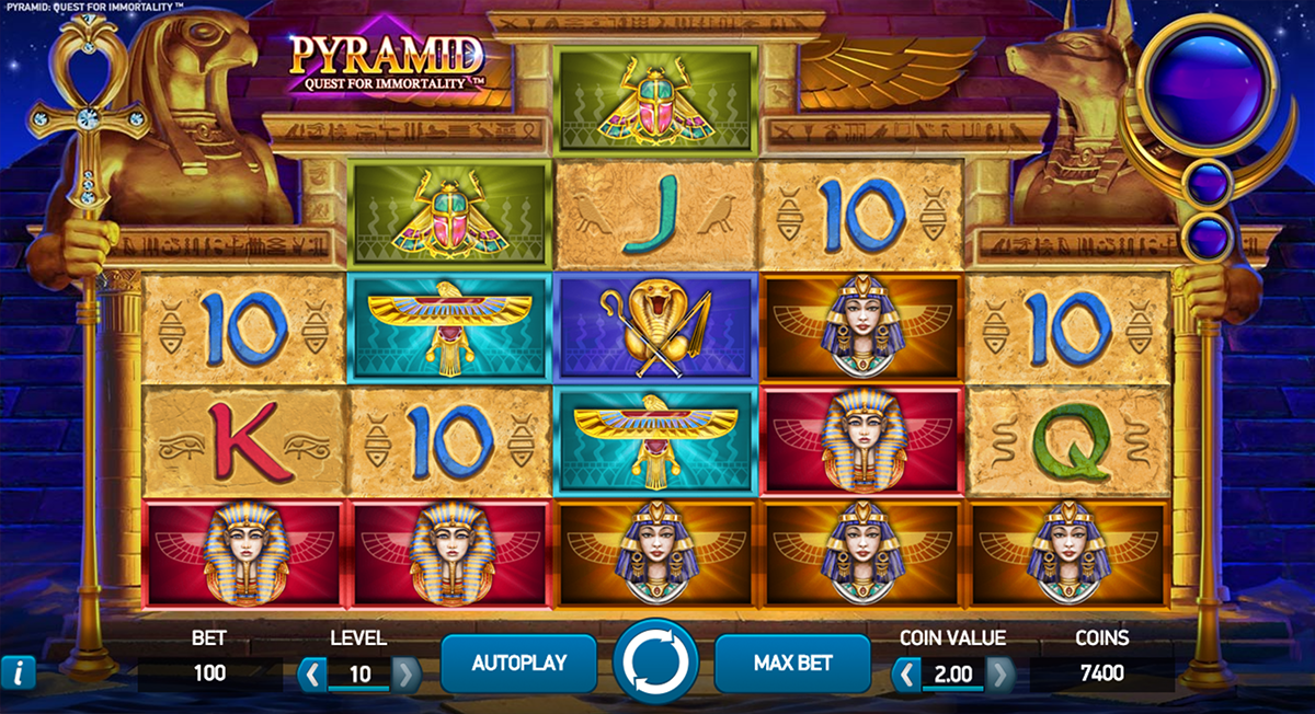 pyramid quest for immortality netent игровой автомат 