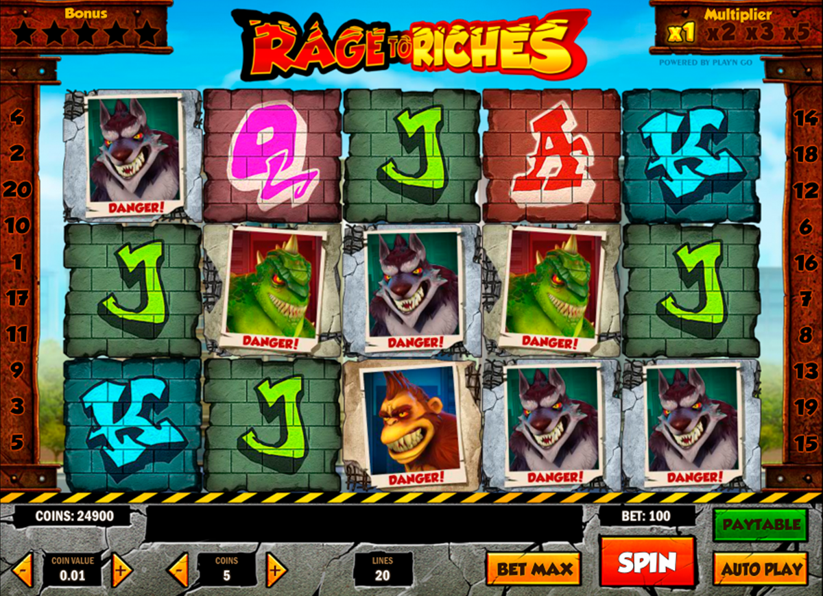 rage to riches playn go игровой автомат 