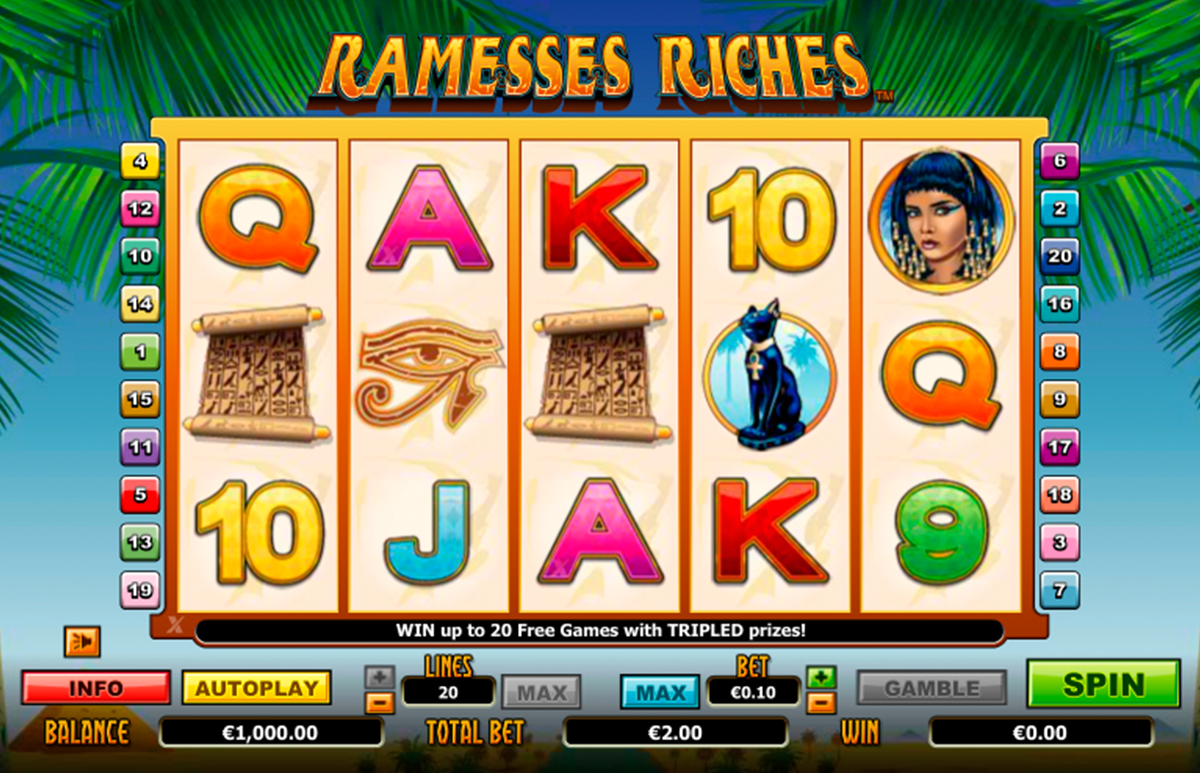 ramesses riches nextgen gaming игровой автомат 