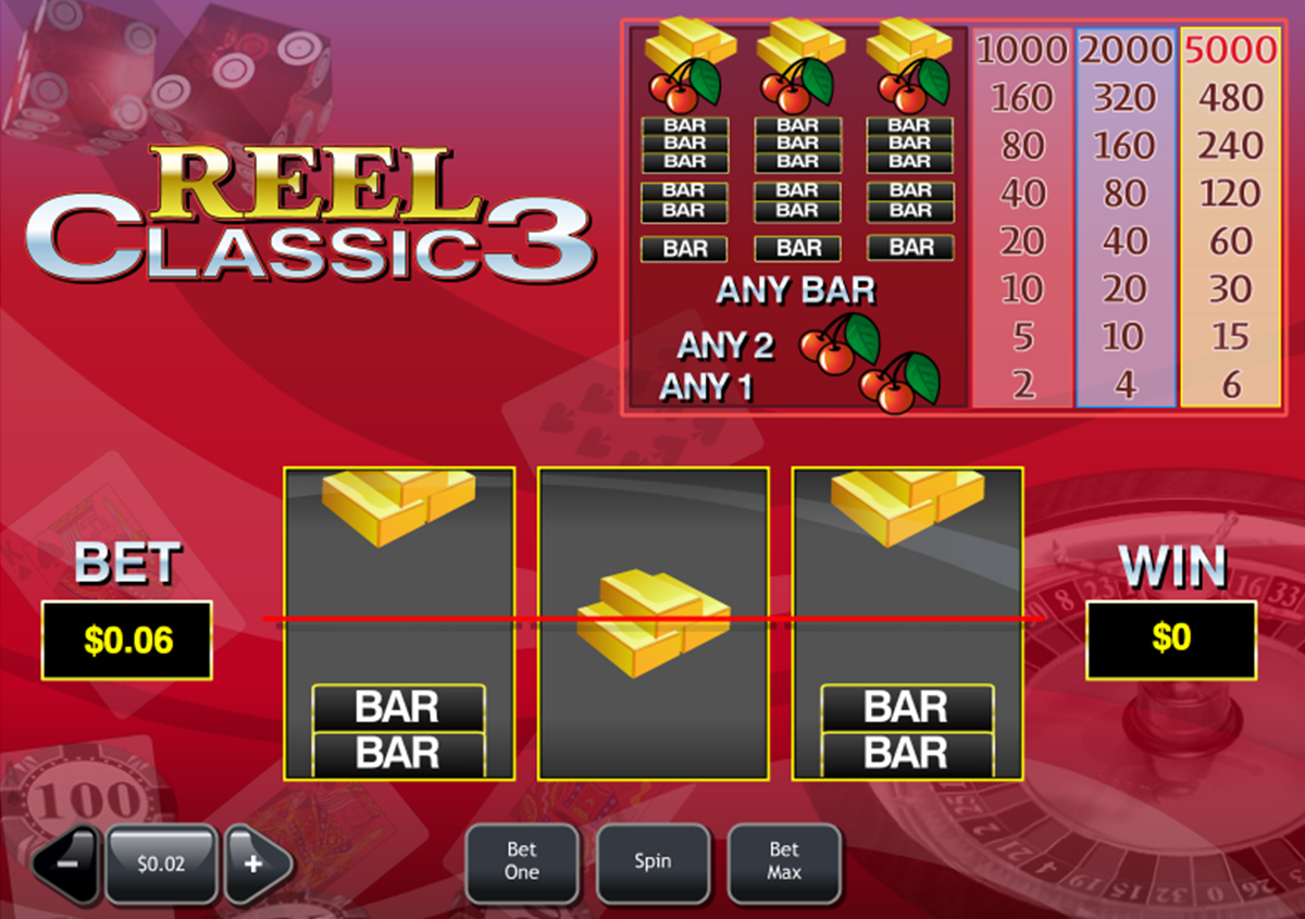 reel classic 3 playtech игровой автомат 