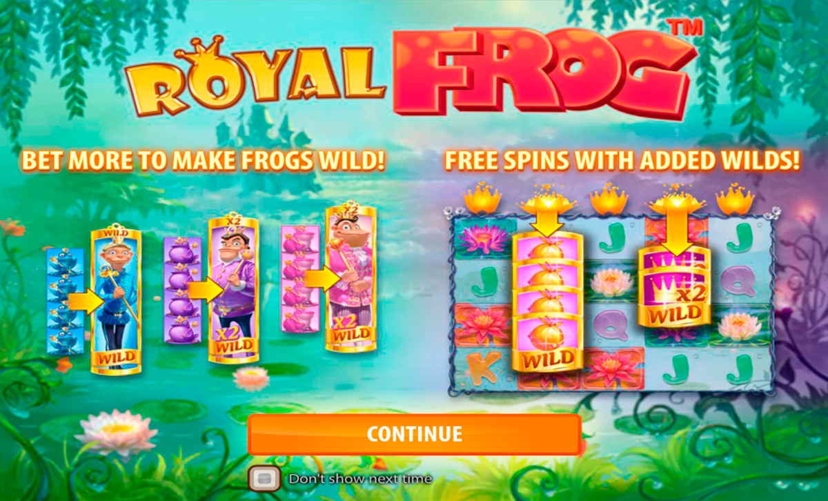 royal frog quickspin игровой автомат 