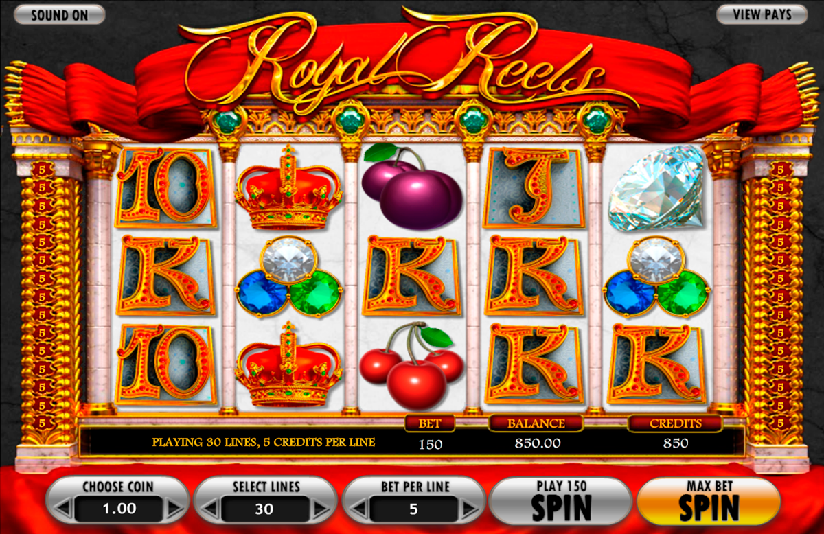 royal reels betsoft игровой автомат 