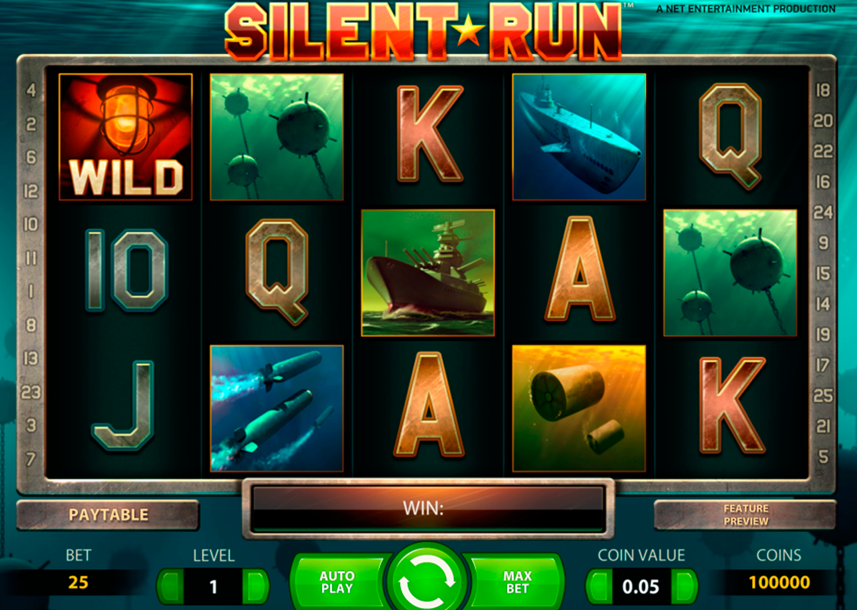 silent run netent игровой автомат 